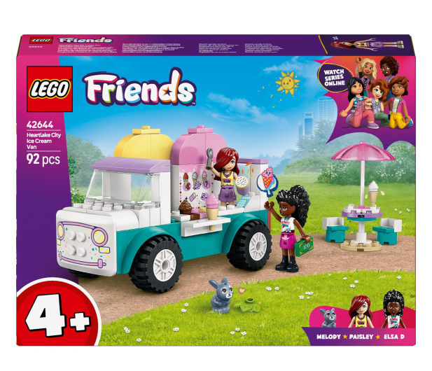 LEGO Friends 42644 Furgonetka z lodami - 1284265 - zdjęcie